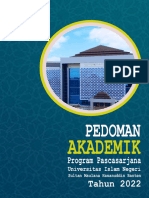 PEDOMAN AKADEMIK PPs UIN SMH BANTEN 2022 REVISI NOVEMBER 2022