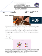 Soal UAS 1 Prakarya Rekayasa-Kerajinan