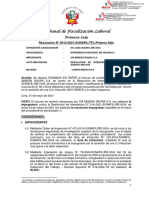 Tribunal de Fiscalización Laboral: Resolución #0012-2021-SUNAFIL/TFL-Primera Sala
