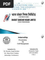 Internship PPT BSNL