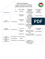 Jadwal Lomba Peringatan Hari Santri