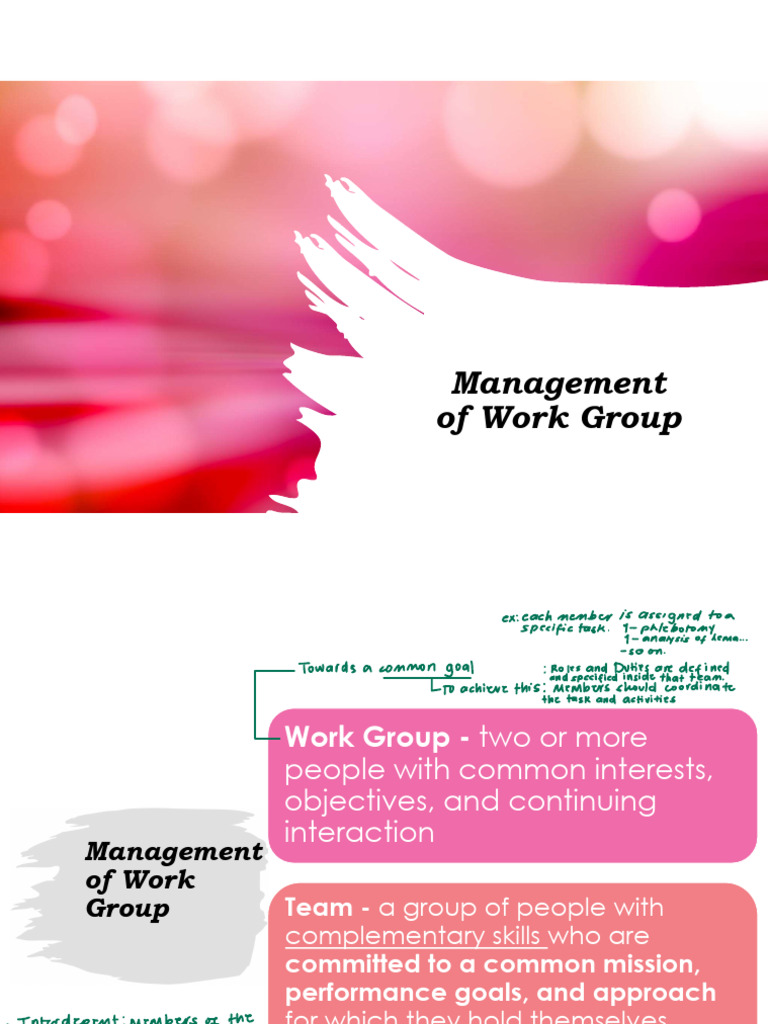 Managing Work Groups and Teams | PDF | Behavioural Sciences | Psychology