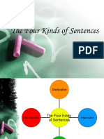 IELTS - Types of Sentences by Use