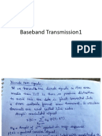 Baseband Transmission 1