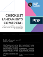 Checklist Lanzamiento Comercial