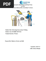 M07 Perform Oxyacetylene Welding