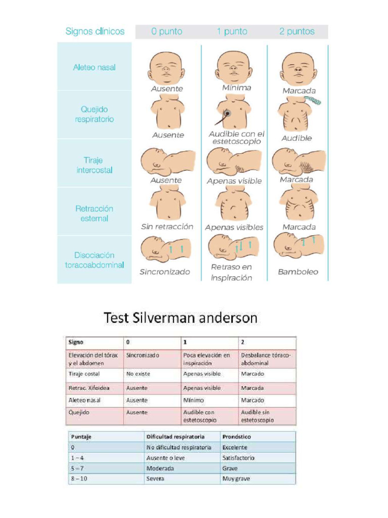 Tests Apgar y Silverman | PDF