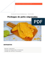 COSORI Recetas - Pechugas de Pollo Empanadas