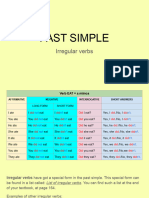 Past Simple Irregular Verbs