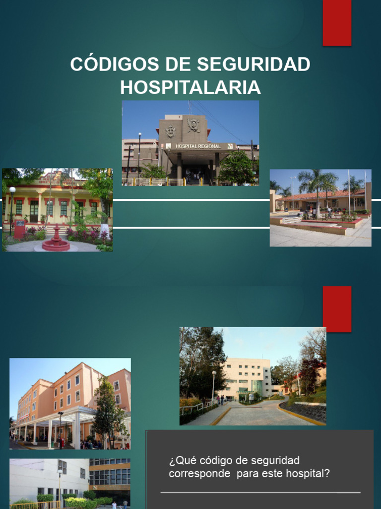 Códigos de Seguridad Hospitalaria en México | PDF | Hospital
