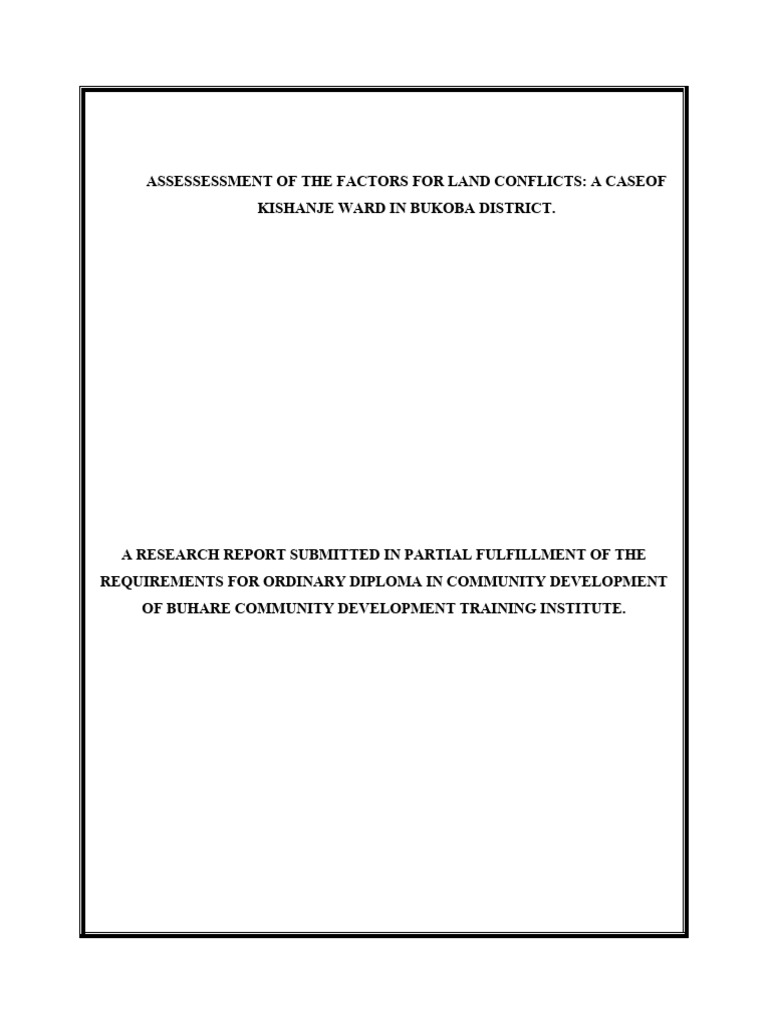 land-confrict-research-report-pdf-sampling-statistics-injury