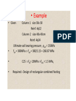 Combined Footing W Example