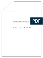 Calculation Sheet forWeldedcontaineR PDF