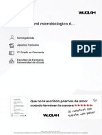 Tema 6. Control Microbiológico de Los Alimentos