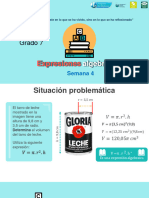 Expresiones Algebraicas Grado 7 - 2023