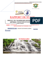 Rapport de Stage