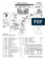 Service Parts List: 54-38-2600 J49A 2648-20 M18™ Random Orbit Sander See Page 2