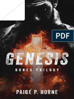 Genesis A Mafia Romance A Give Me Series Spinoff (Bones Book 1) (Paige P. Horne)