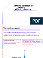 Volumetric Analysis