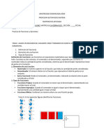 Practica de Fracciones y Decimales