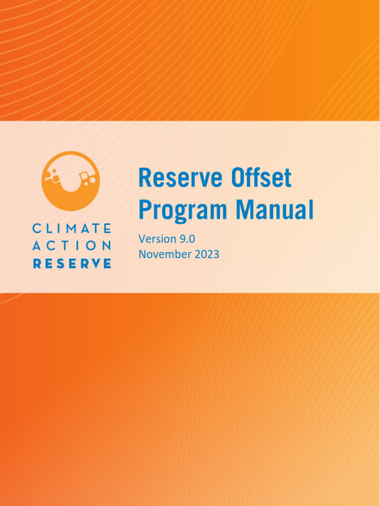 2ROPM Version 9.0 November 2023 | PDF | Carbon Offset | Climate Change ...