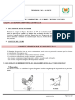 SVT 6ème - L4 - La Reproduction Chez Les Oiseaux