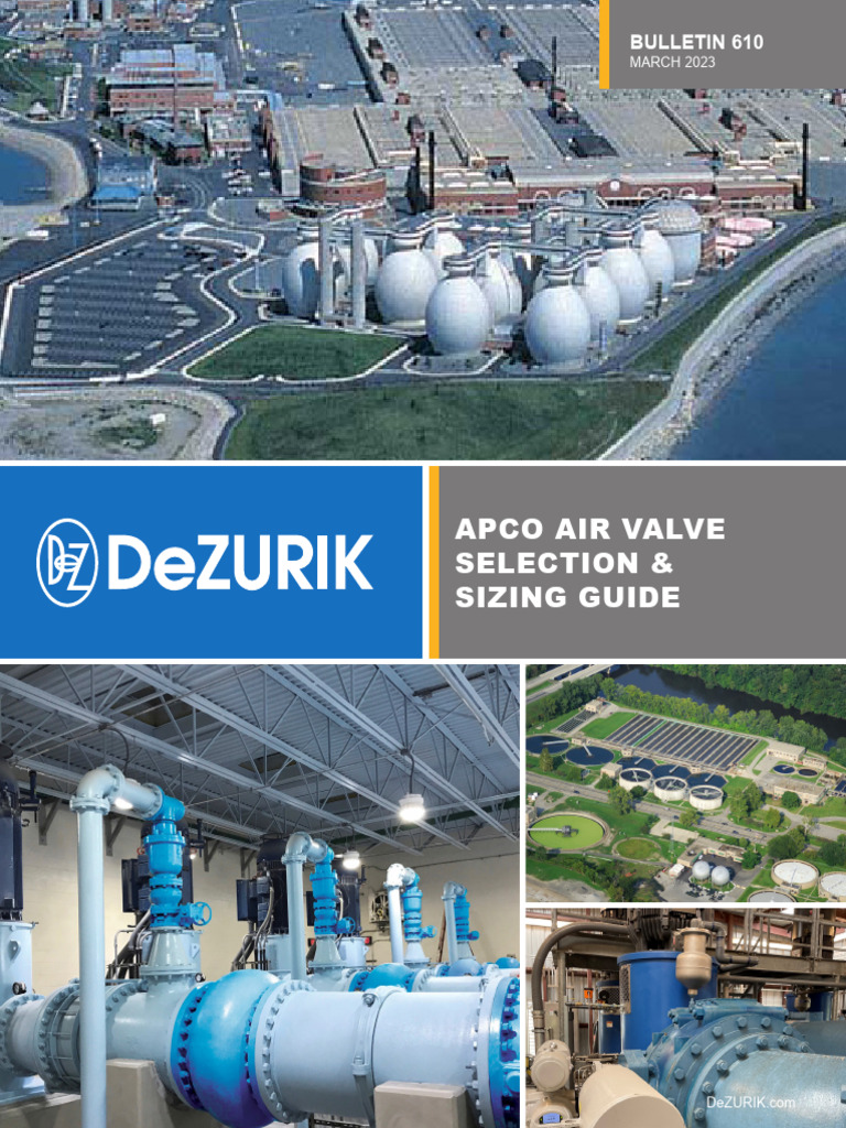 Apco Air Valve Selection Sizing Guide PDF