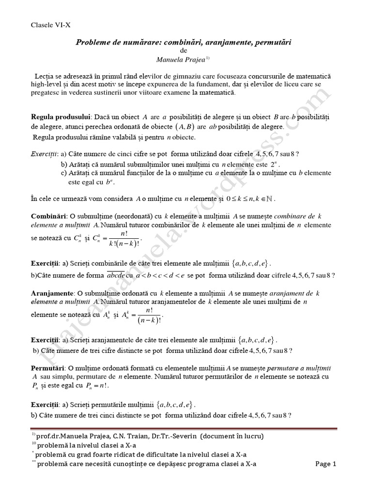 Counting Problems2 | PDF