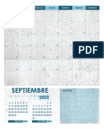 Plantilla Calendario 02 Septiembre