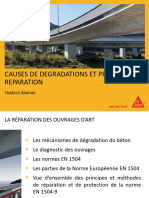 Causes de Dégradations Et Principes de Réparation - Trabelsi Brahim - Formation ISET