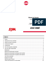 Manual de Usuario SYM Symphony ST - 125i - 200i - New