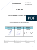 PO-HDQ-003-Rev0 - Muestreo Hidroquímico