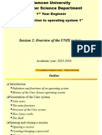 Session 2 Introduction To Unix 2023