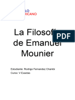 La Filosofía de Emanuel Mounier