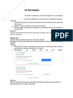 Identificación de Estrategias