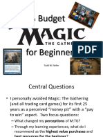 Budget Magic The Gathering