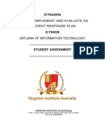 ICTSAS524 Student Assessment