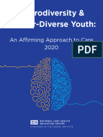 Neurodiversity and Gender Diverse Youth - An Affirming Approach To Care - 2020