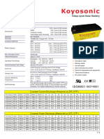 Batterie Koyosonic - 12V 235Ah