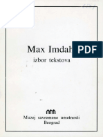 Max Imdahl-Izbor Tekstova