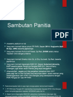 Sambutan Panitia Sesi 02