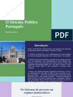 O Sistema Político Português