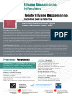 Il Fondo Silvano Russomanno (BZ, 23.11.2023)