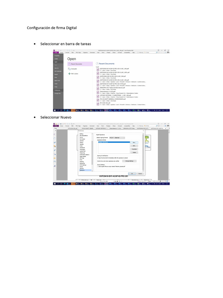 Configuracion Firma Digital PDF
