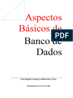 Disciplina de Banco de Dados - BD - Aspectos Basicos