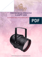 Instrukcja Obsługi Lampy LED