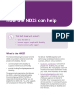 FS How The NDIS Can Help PDF