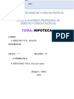 Hipoteca - Ta #03 - Monografia Individual
