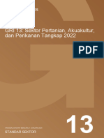 GRI 13 - Sektor Pertanian, Akuakultur, Dan Perikanan Tangkap 2022 - Indonesian