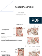 Liver Pancreas Spleen